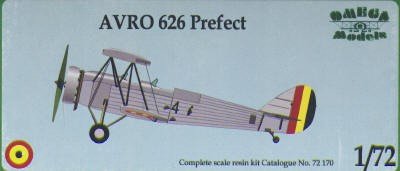 Avro 626 Prefect (Belgian AF) 1/72 Scale