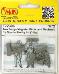 Two Fouga Magister Pilots Kit 1/72 scale