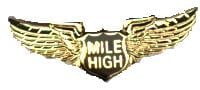 Mile High Club Honorary Member Wing Pin Kit