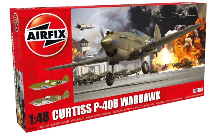 Curtis P40B Warhawk 1/48 Scale Kit