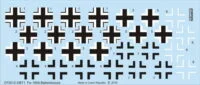 Focke Wulf fw190A Balkenkreuze Eduard 1/48 scale Decals