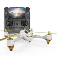 Remote Hubsan 501S Drone Quadcopter White X4 Fpv Quad W/Gps 1080P,1 Key,Follow,Headless Husban