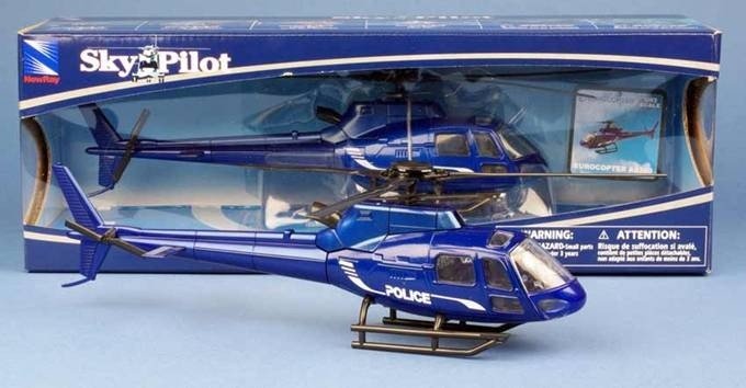 Ecureuil-Squirrel AS350 Police 1/43 Scale Model