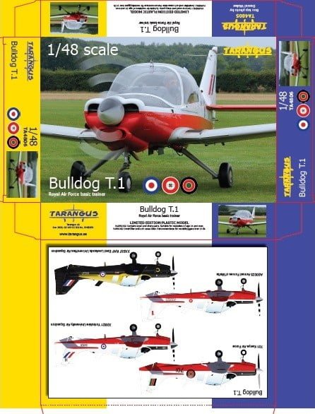 Scottish Aviation Bulldog RAF Kit