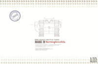 WWI Heavy Battle Tank Mk IV Hermaphrodite Takom Kit
