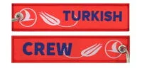 Keyholder with Turkish on one side and Turkish crew on other side