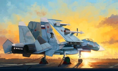 Russian Su-33 Flanker D 1/72 Scale Kit