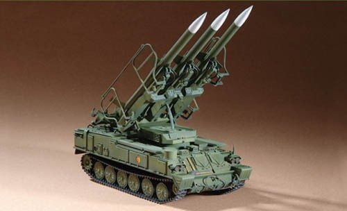 Russian SAM-6 Anti-aircraft Missile 1/72 Scale Kit