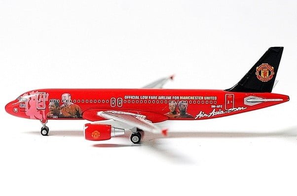 A320-200 (Air Asia "Manchester United") 9M-AFC (Sky500 0803AS)