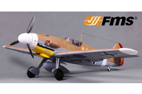FMS 1400MM BF109-F ARTF BROWN W/O TX/RX/BATT