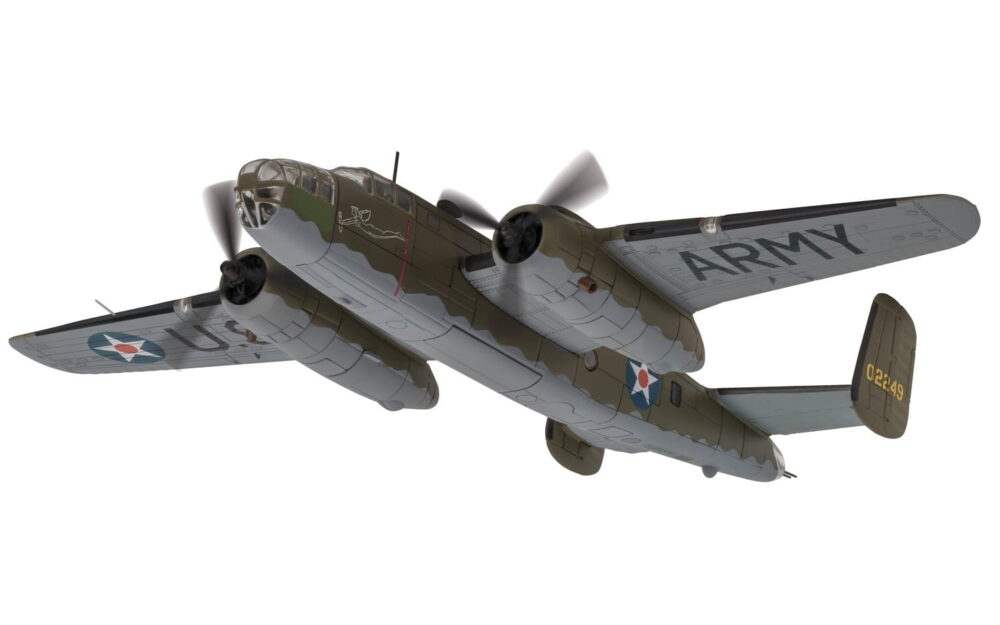 North American B25 Mitchell, 40-2249, "Hari Kari-er", Doolittle Raid, 1942 1:72 Scale Kit