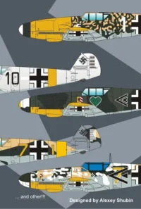 Messerschmitt BF109F-4 1/48 Scale decals