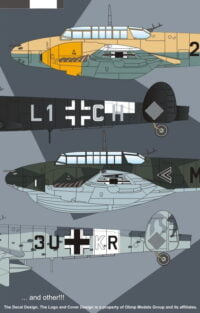 Messerschmitt BF110D 1/72 Scale Decal