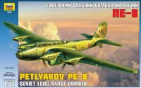 Pe-8 Soviet L/range heavy bomber 1/72 Scale Kit