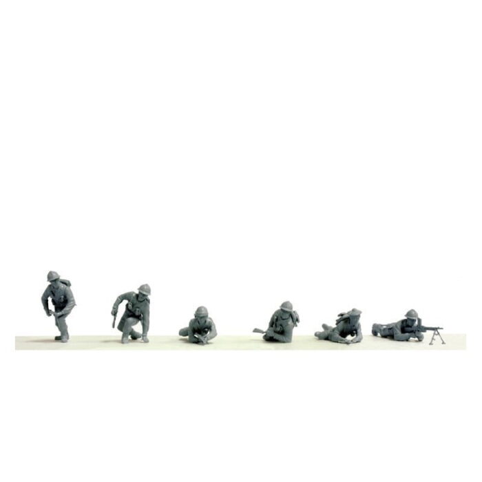 French Combat Group 39-45 1/35 Scale Kit