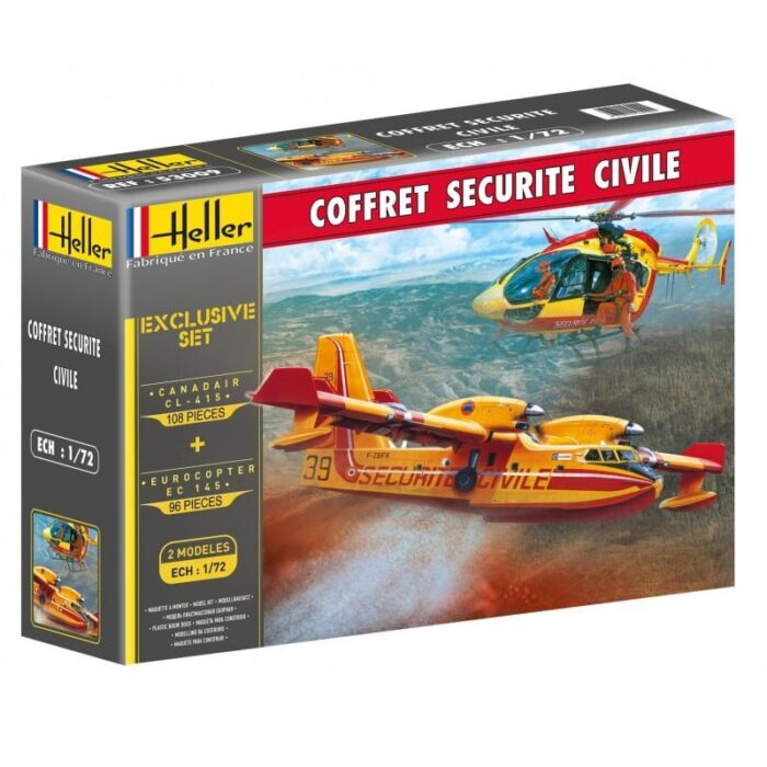 Canadair CL-415 & Eurocopter EC 145 1/72 Scale Kit