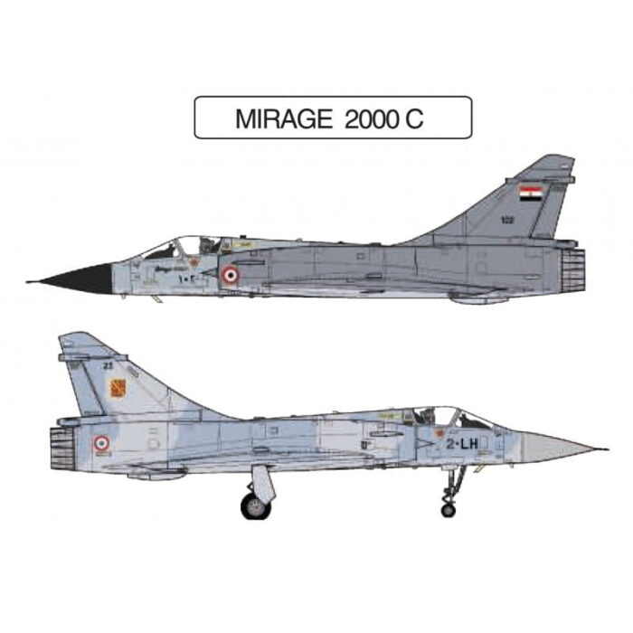 Dassault Aviation 100 Years 1/72 Scale Kits (MD 450 OURAGAN/MIRAGE III E/AMD SUPER ETENDARD/MIRAGE 2000C)