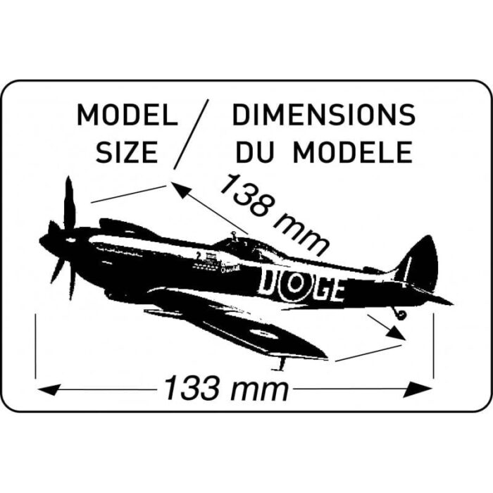 SPITFIRE MK 16E 1/72 Scale Kit