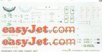 Boeing 737-300 (EasyJet) 1/144 Decal
