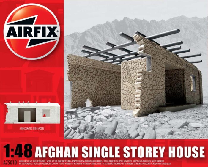 Afghan Single Story House 1:48 Scale Model