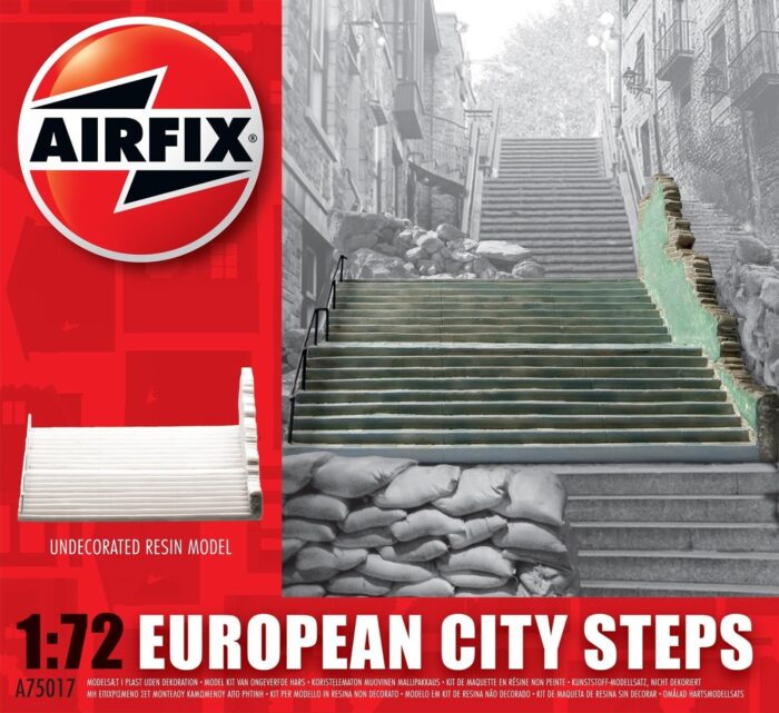 European City Steps 1:72 Scale Model