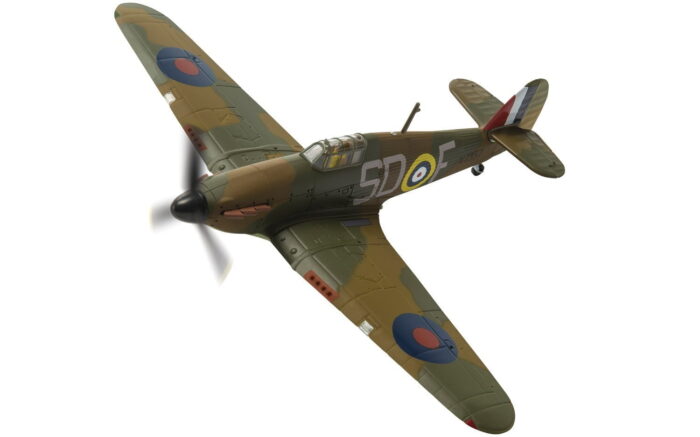 Hawker Hurricane Mk.I V7357/SD-F, Sgt. J.H ‘Ginger’ Lacey - 60th Anniversary Collection 1/72 Scale Diecast