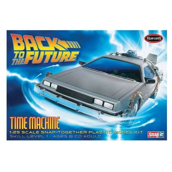 1:25 BACK TO THE FUTURE TIME MACHINE - SNAP KIT