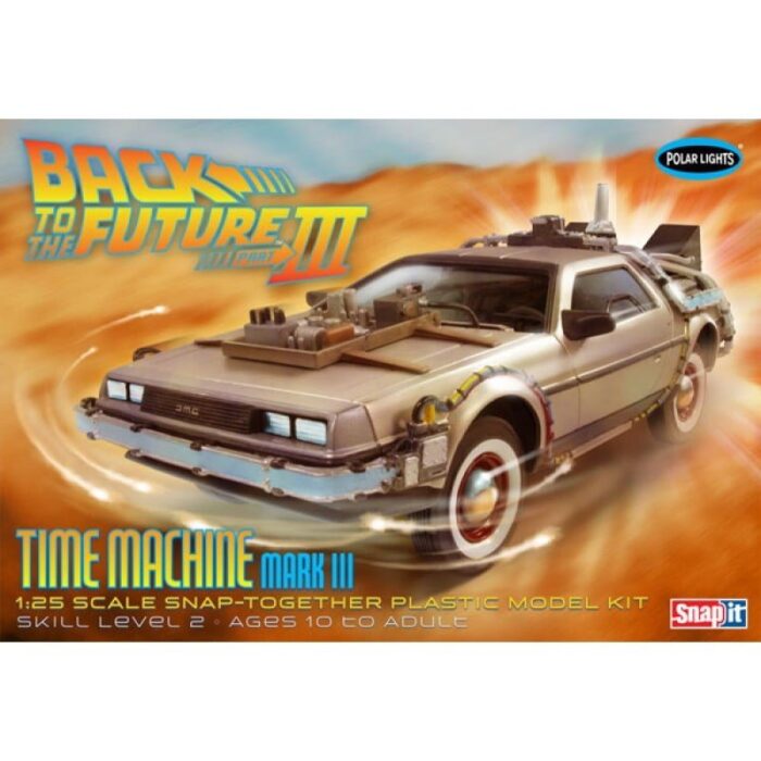 1:25 BACK TO THE FUTURE III TIME MACHINE - SNAP KIT
