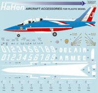 Alpha Jet "Patrouille de France" (Harald Hensel hh32027) 1/32 Decal