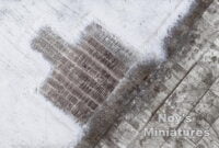 Airbase Tarmac Sheet: Winter WWII Luftwaffe Hardstand 1/72 Scale Kit