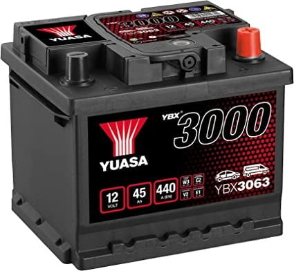 Yuasa YBX3063 12V Car Battery