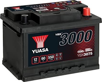 Yuasa YBX3075 12v Car Battery