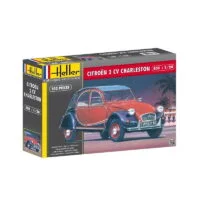 Citroen 2 Cv Charleston car 1/24 Scale Kit Heller 80766