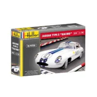 Jaguar Type E Le Mans 1/24 Scale Kit Heller 80783