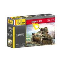 Somua S35 1/72 Scale Kit Heller 79875