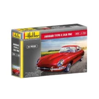 Jaguar Type E 3L8 Fhc 1/24 Scale Kit Heller 80709