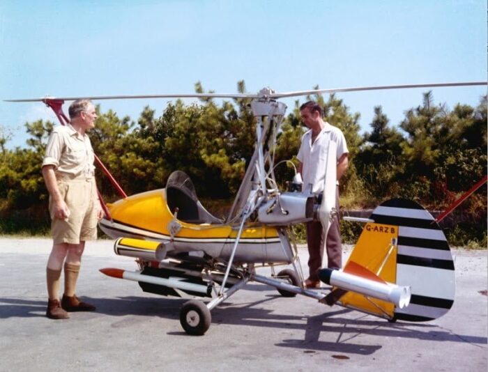 James Bond Gyrocopter 'Little Nellie' 'You Only Live Twice' – 50th anniversary