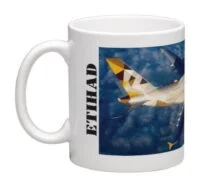 Mug Etihad Airbus A380 (Megamok MOK-ETIHAD)