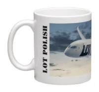 Mug LOT Polish Airlines Boeing B787 (Megamok MOK-LOT)