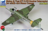 Blohm & Voss BV P178 Bomber interceptor with MK214 50mm Cannon (Bronco Models GB7002) kit 1/72