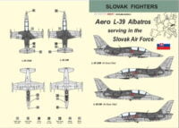 Slovak Fighters, The L39 Albatros in Slovak Air Force service (DP Casper Decals DPC48011)
