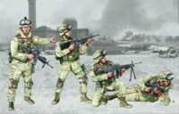 US 101st Airborne Div'n Crew (4 figs) 1/35 Scale Kit