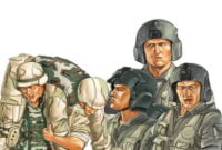 CH-47D US Army Crew & Infantry 1/35 Scale Kit