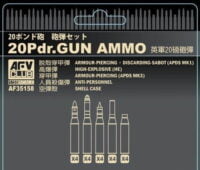 British 20 Pdr Ammo 1/35 Scale Kit