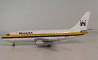 B737-200 Monarch Airlines Prebuilt Desktop Model 1/200 Scale