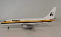 B737-200 Monarch Airlines Prebuilt Desktop Model 1/200 Scale