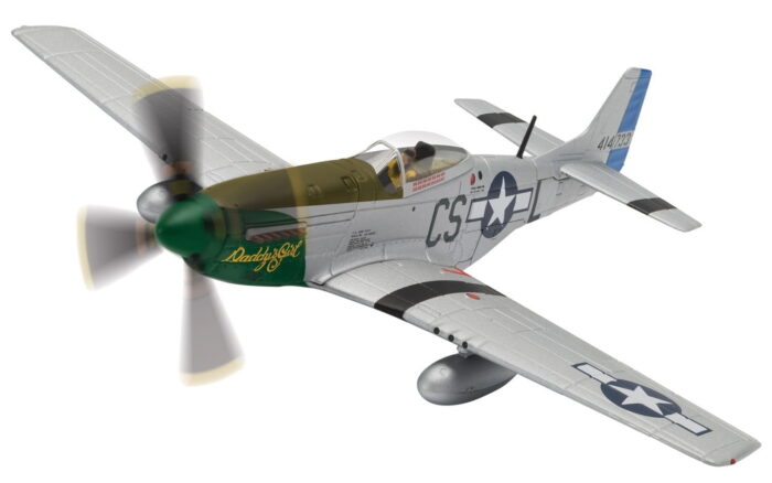 North American Mustang P-51D, Captain Ray Wetmore 'Daddy's Girl' 370 FS, March 1945 1:72 Prebuilt Model