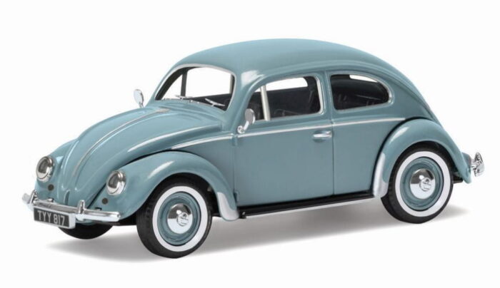 Volkswagen Beetle Type 1 Horizon Blue Prebuilt Model