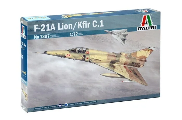 F-21A LION/KFIR C.1 1/72 Scale Kit