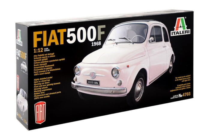 Fiat 500 F 1968 1/12 Scale Kit